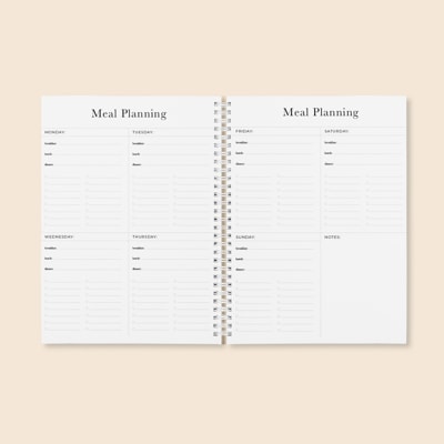 Daily Meal Planning Spread